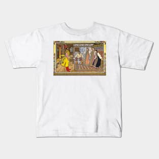 Maria Morevna and Koschei the Wizard - Ivan Bilibin Kids T-Shirt